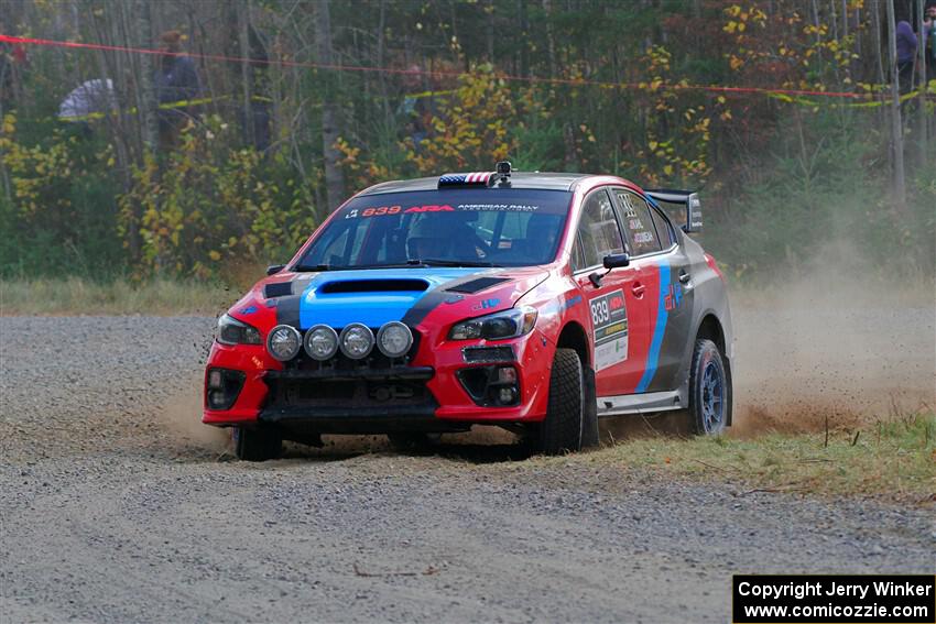 Kevin Kahl / Cray Dumeah Subaru WRX on SS1, Al's Playground I.