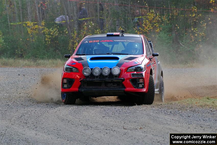 Kevin Kahl / Cray Dumeah Subaru WRX on SS1, Al's Playground I.