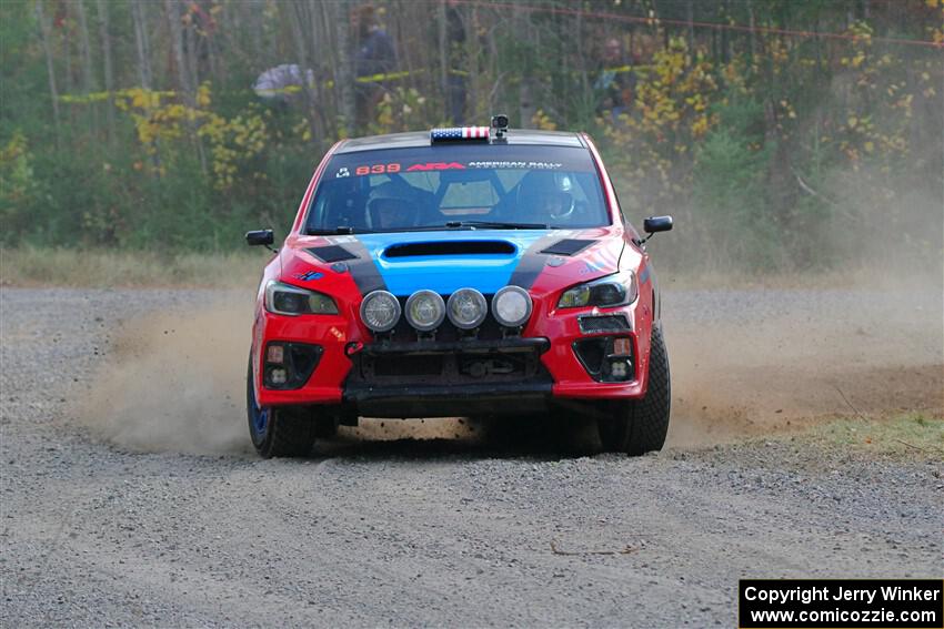 Kevin Kahl / Cray Dumeah Subaru WRX on SS1, Al's Playground I.