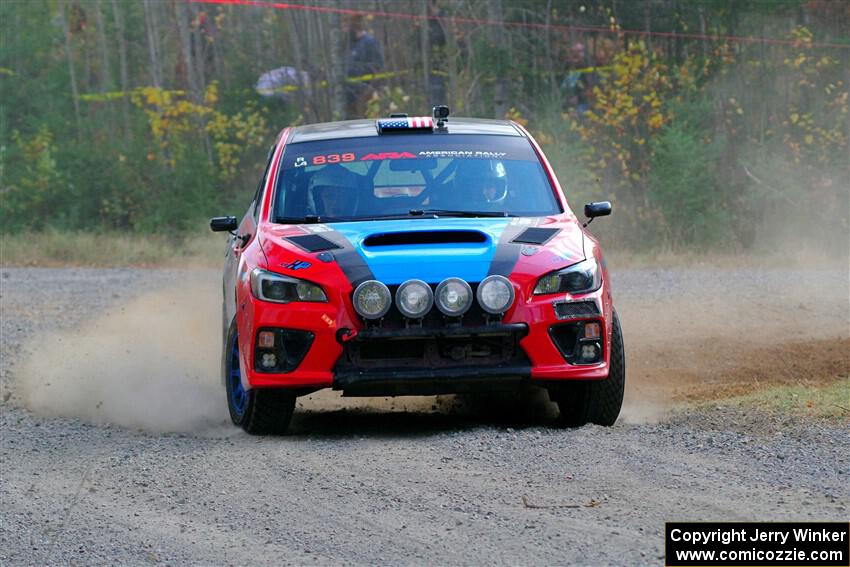 Kevin Kahl / Cray Dumeah Subaru WRX on SS1, Al's Playground I.