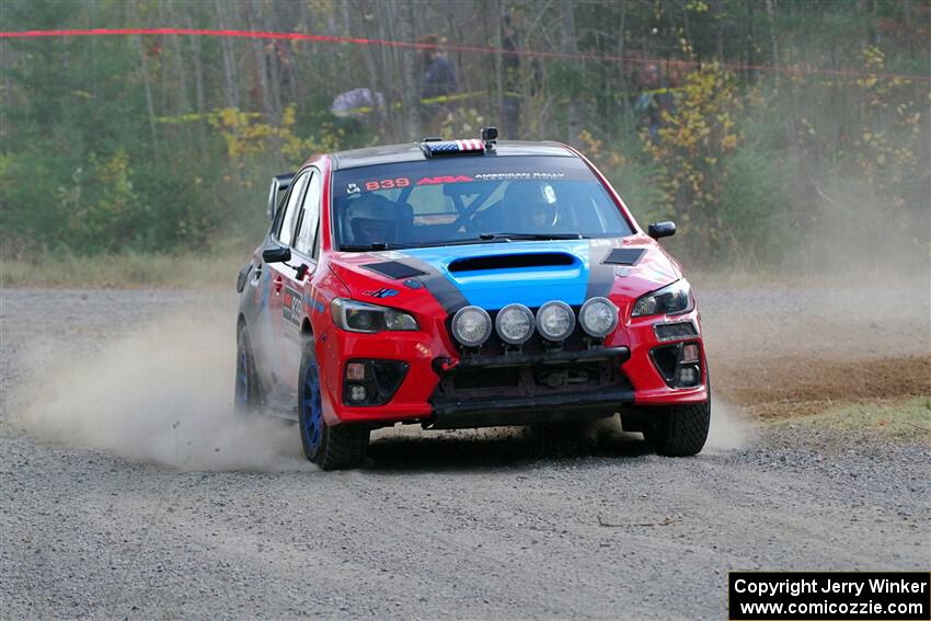 Kevin Kahl / Cray Dumeah Subaru WRX on SS1, Al's Playground I.