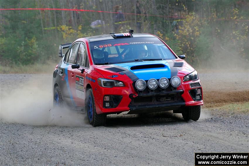 Kevin Kahl / Cray Dumeah Subaru WRX on SS1, Al's Playground I.