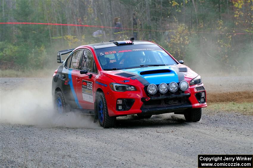 Kevin Kahl / Cray Dumeah Subaru WRX on SS1, Al's Playground I.