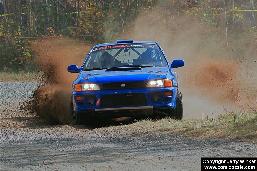 Connor Himes / Elliot Prusi Subaru Impreza on SS1, Al's Playground I.