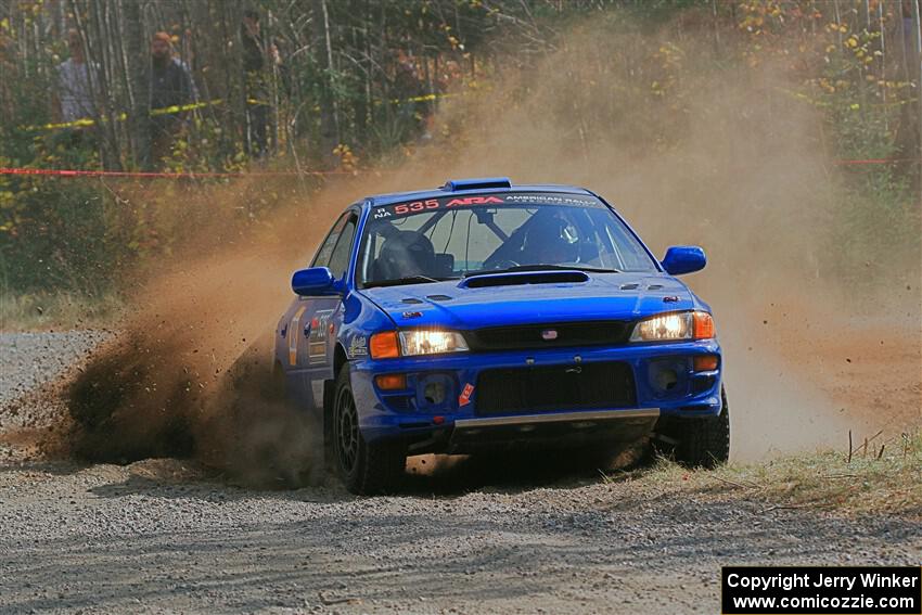 Connor Himes / Elliot Prusi Subaru Impreza on SS1, Al's Playground I.