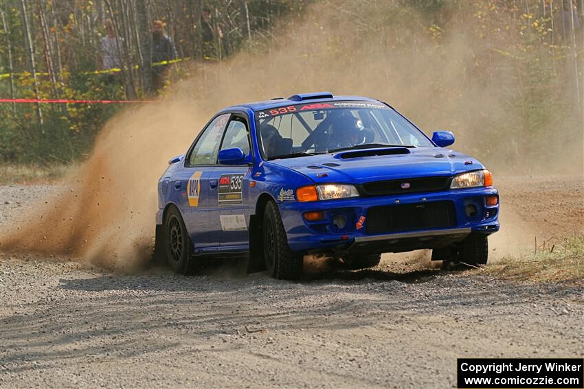 Connor Himes / Elliot Prusi Subaru Impreza on SS1, Al's Playground I.