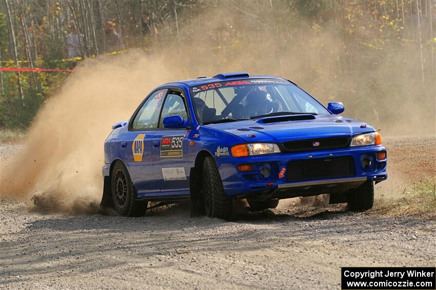 Connor Himes / Elliot Prusi Subaru Impreza on SS1, Al's Playground I.