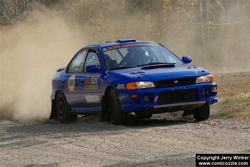 Connor Himes / Elliot Prusi Subaru Impreza on SS1, Al's Playground I.