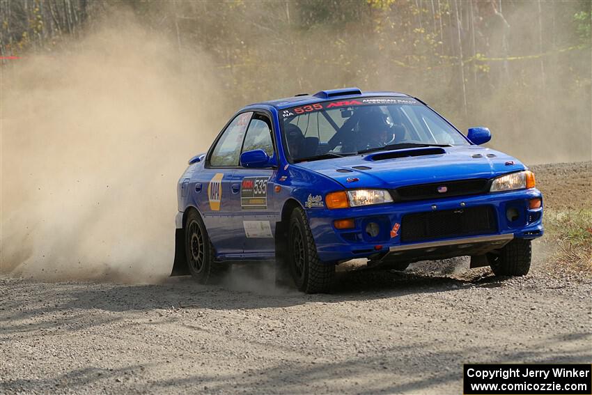 Connor Himes / Elliot Prusi Subaru Impreza on SS1, Al's Playground I.