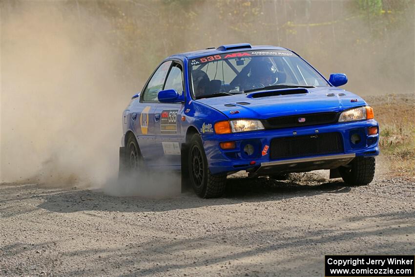 Connor Himes / Elliot Prusi Subaru Impreza on SS1, Al's Playground I.