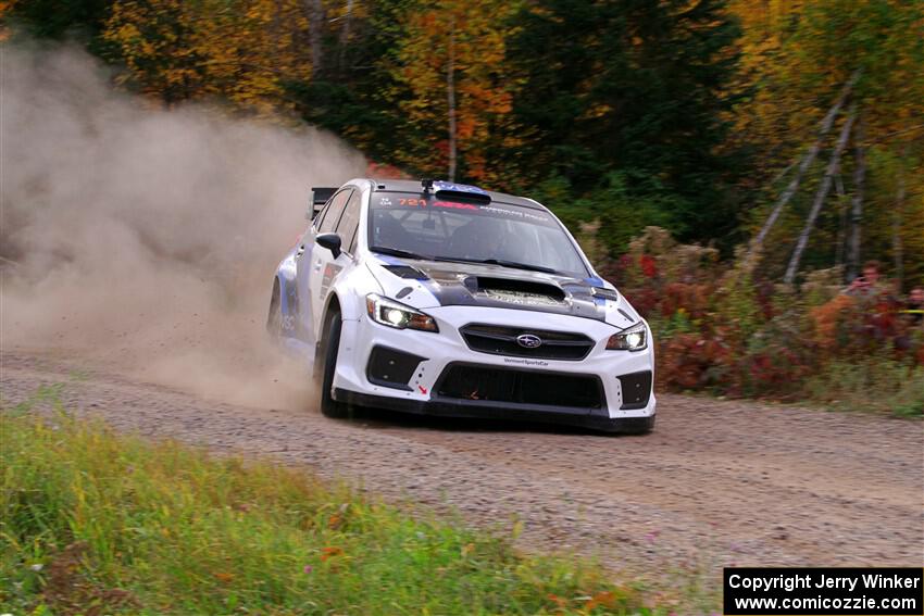 Conner Martell / Alex Gelsomino Subaru WRX STi on SS5, Far Point I.