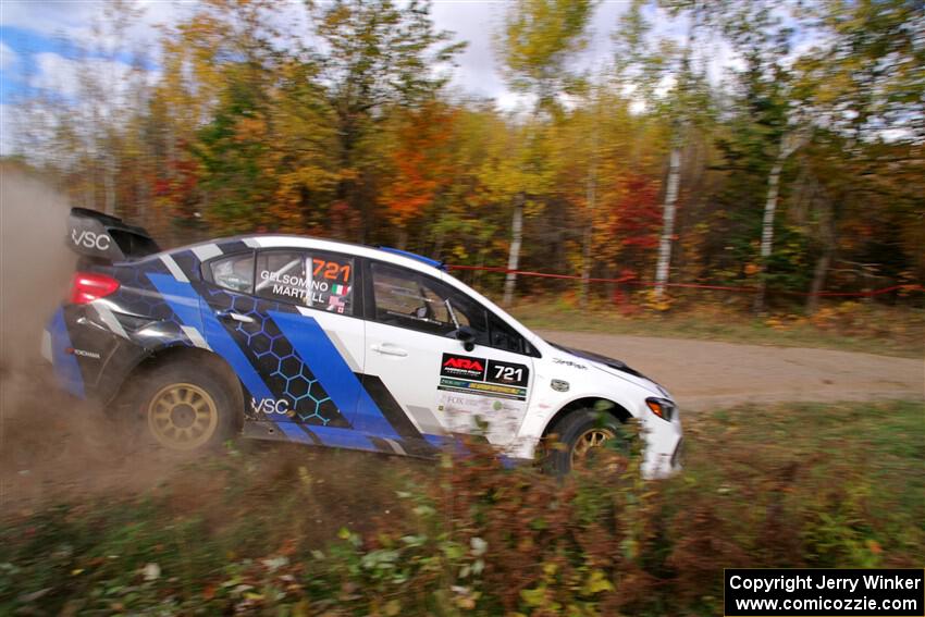 Conner Martell / Alex Gelsomino Subaru WRX STi on SS5, Far Point I.