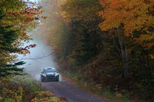 Javier Olivares / K.J. Miller Ford Fiesta Rally2 on SS5, Far Point I.