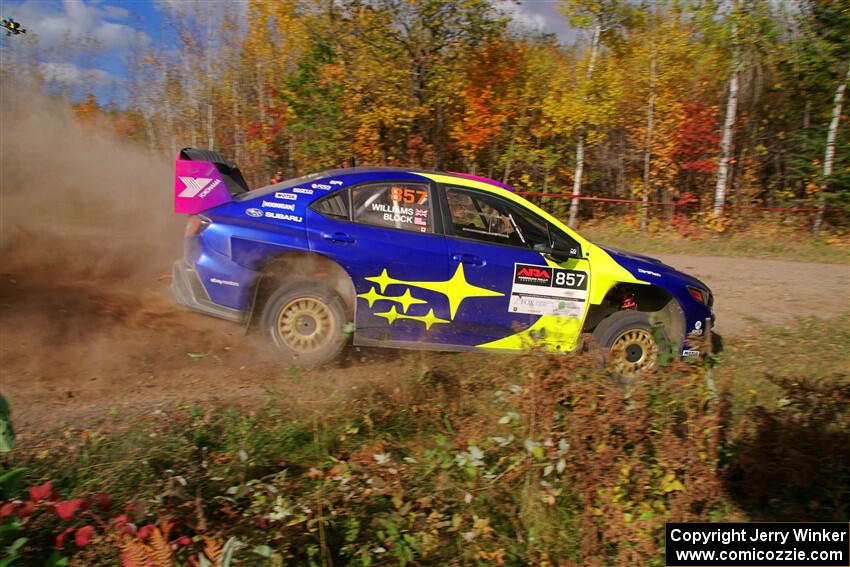 Lia Block / Keaton Williams Subaru WRX ARA24 on SS5, Far Point I.