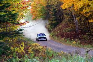 Seamus Burke / Gary McElhinney Ford Escort Mk II on SS5, Far Point I.