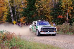 Seamus Burke / Gary McElhinney Ford Escort Mk II on SS5, Far Point I.