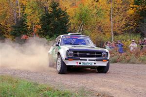 Seamus Burke / Gary McElhinney Ford Escort Mk II on SS5, Far Point I.