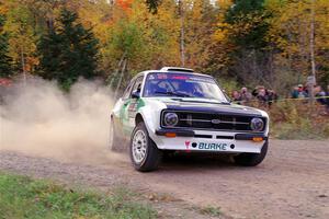 Seamus Burke / Gary McElhinney Ford Escort Mk II on SS5, Far Point I.