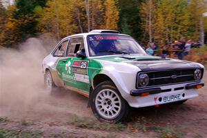 Seamus Burke / Gary McElhinney Ford Escort Mk II on SS5, Far Point I.