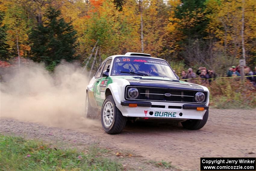 Seamus Burke / Gary McElhinney Ford Escort Mk II on SS5, Far Point I.