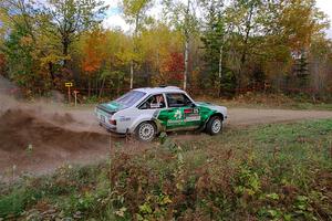 Seamus Burke / Gary McElhinney Ford Escort Mk II on SS5, Far Point I.