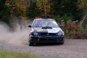 John Farrow / Michael Farrow Subaru WRX on SS5, Far Point I.