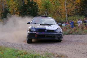 John Farrow / Michael Farrow Subaru WRX on SS5, Far Point I.