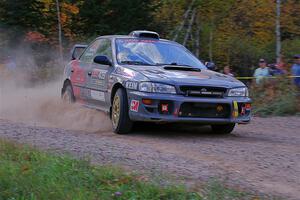 Dylan Gondyke / Zach Stewart Subaru Impreza on SS5, Far Point I.