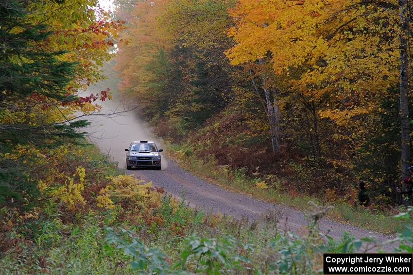 Dylan Gondyke / Zach Stewart Subaru Impreza on SS5, Far Point I.