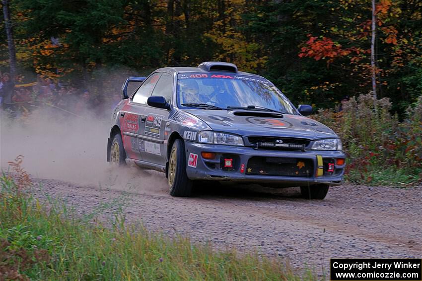 Dylan Gondyke / Zach Stewart Subaru Impreza on SS5, Far Point I.