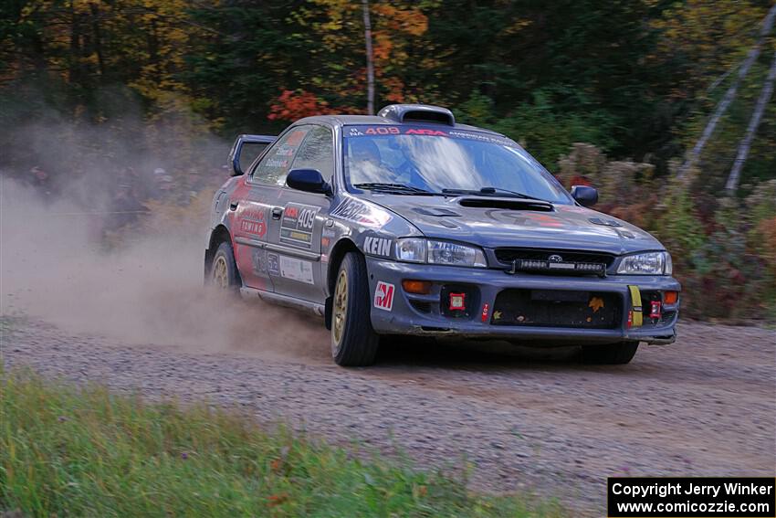 Dylan Gondyke / Zach Stewart Subaru Impreza on SS5, Far Point I.