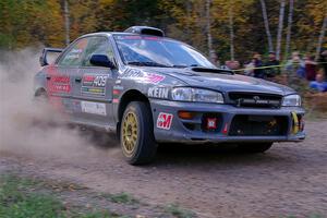 Dylan Gondyke / Zach Stewart Subaru Impreza on SS5, Far Point I.