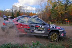 Dylan Gondyke / Zach Stewart Subaru Impreza on SS5, Far Point I.