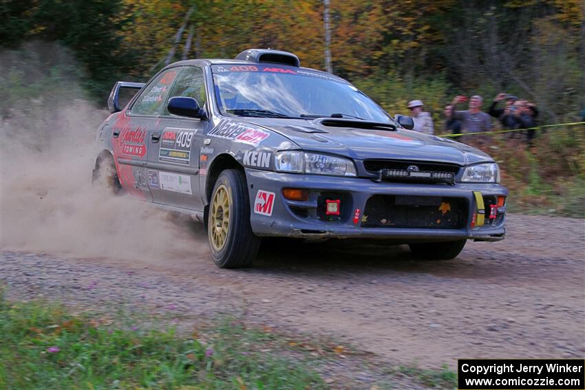 Dylan Gondyke / Zach Stewart Subaru Impreza on SS5, Far Point I.