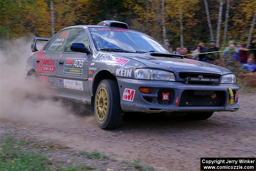 Dylan Gondyke / Zach Stewart Subaru Impreza on SS5, Far Point I.