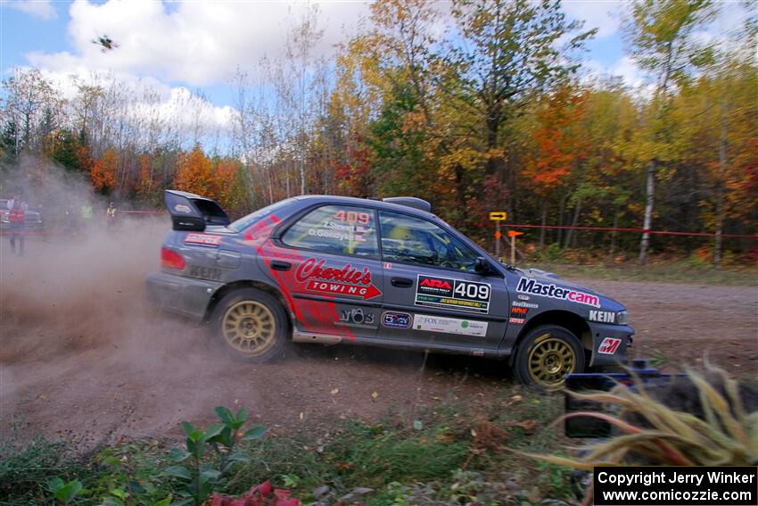 Dylan Gondyke / Zach Stewart Subaru Impreza on SS5, Far Point I.