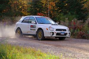 Ivo Draganov / Vladimir Yanev Subaru WRX Wagon on SS5, Far Point I.