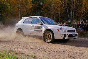 Ivo Draganov / Vladimir Yanev Subaru WRX Wagon on SS5, Far Point I.