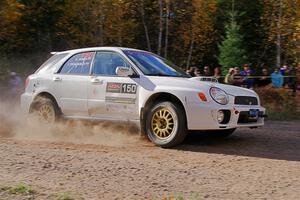 Ivo Draganov / Vladimir Yanev Subaru WRX Wagon on SS5, Far Point I.