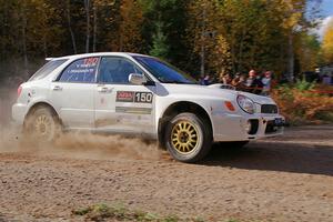 Ivo Draganov / Vladimir Yanev Subaru WRX Wagon on SS5, Far Point I.