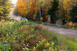 Tim Rooney / Claudia Barbera-Pullen Subaru WRX STi on SS5, Far Point I.