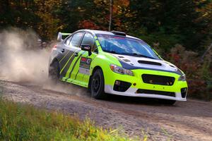 Tim Rooney / Claudia Barbera-Pullen Subaru WRX STi on SS5, Far Point I.