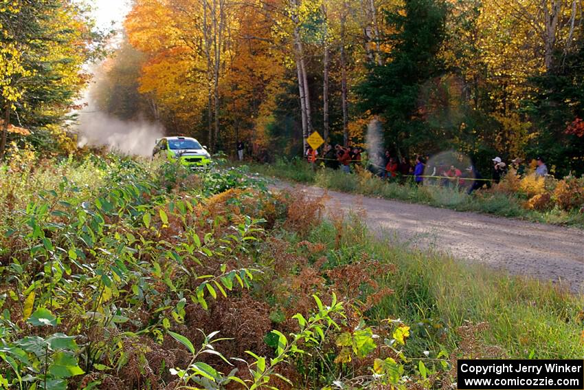 Tim Rooney / Claudia Barbera-Pullen Subaru WRX STi on SS5, Far Point I.