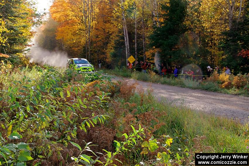 Tim Rooney / Claudia Barbera-Pullen Subaru WRX STi on SS5, Far Point I.