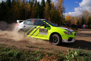 Tim Rooney / Claudia Barbera-Pullen Subaru WRX STi on SS5, Far Point I.