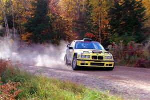 Matt Nykanen / Lars Anderson BMW 328i on SS5, Far Point I.