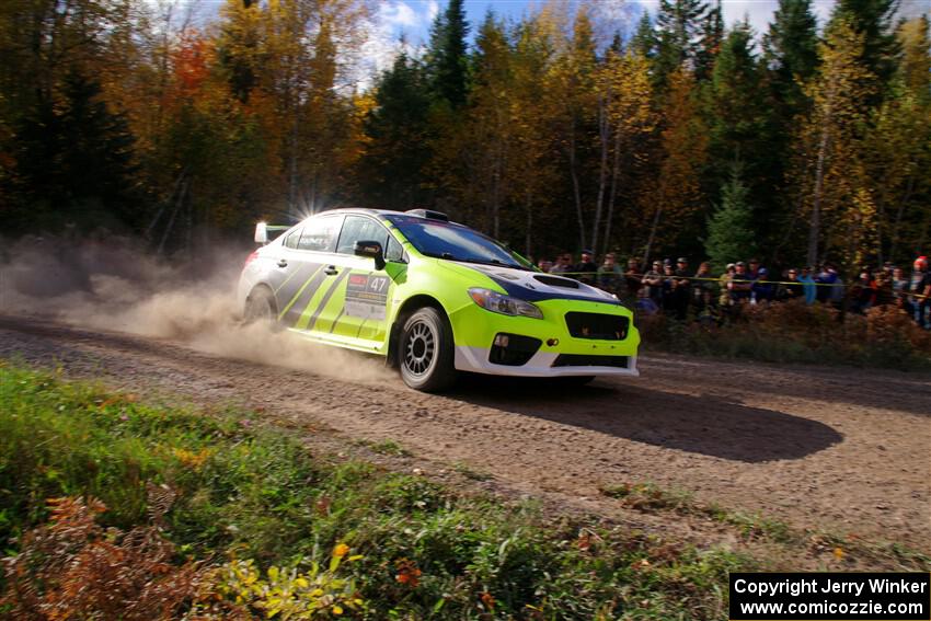 Tim Rooney / Claudia Barbera-Pullen Subaru WRX STi on SS5, Far Point I.