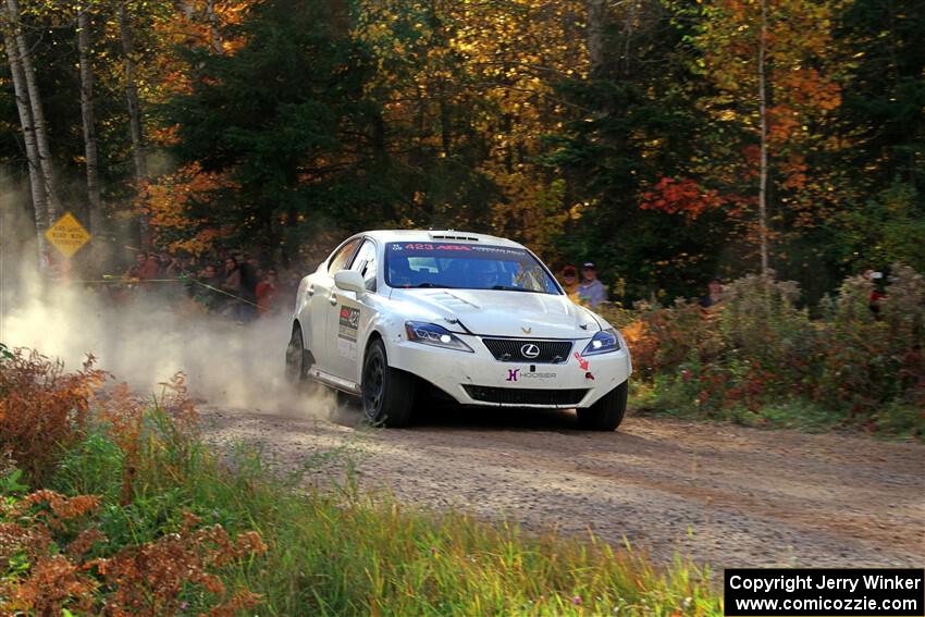 Michael Hooper / Michael Hordijk Lexus IS350 on SS5, Far Point I.