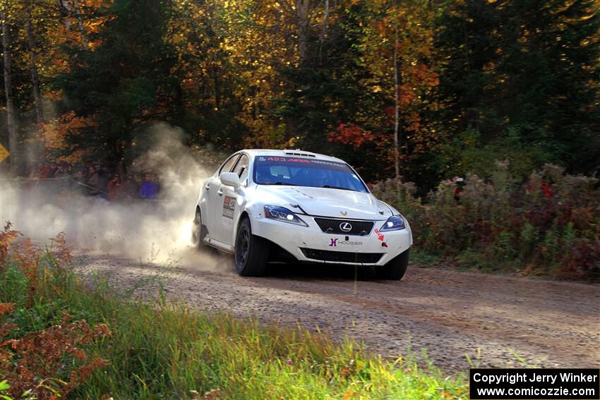 Michael Hooper / Michael Hordijk Lexus IS350 on SS5, Far Point I.