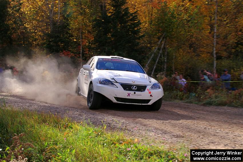 Michael Hooper / Michael Hordijk Lexus IS350 on SS5, Far Point I.